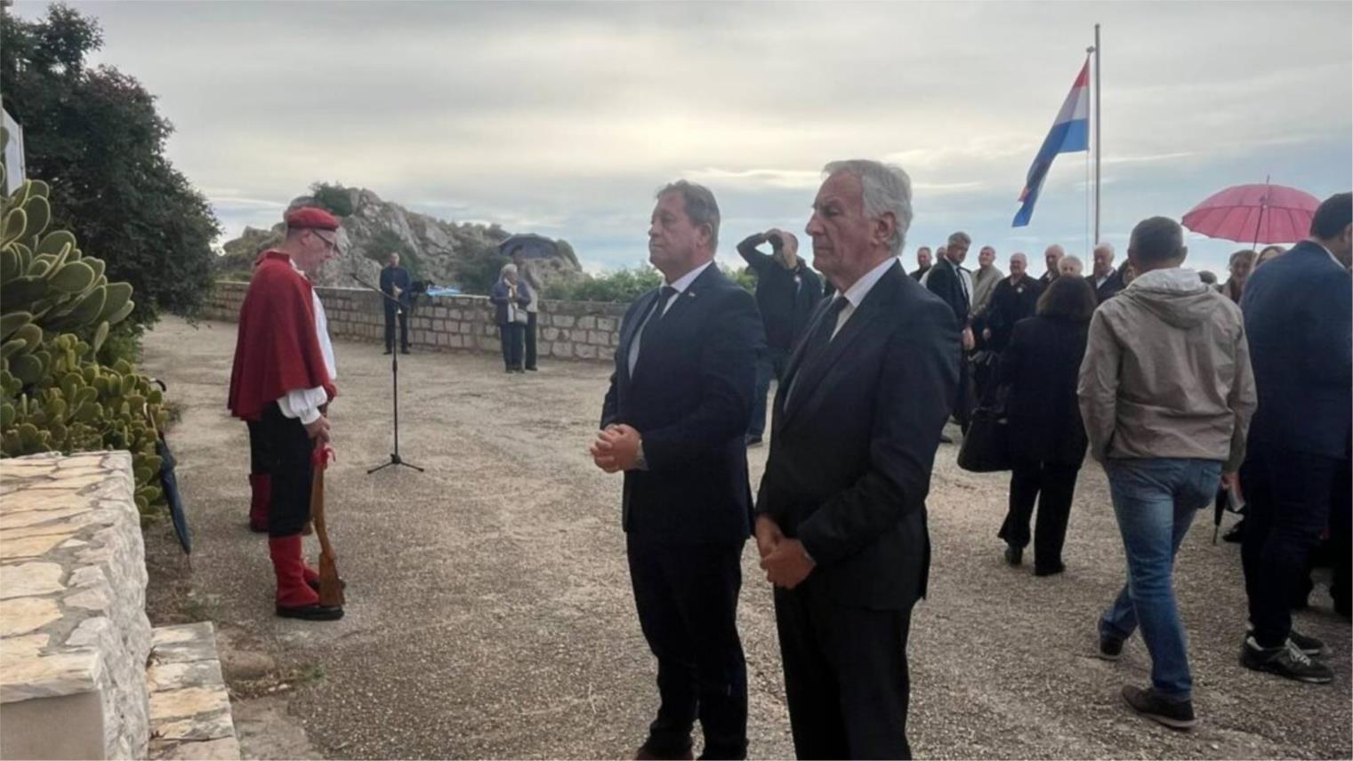 Dobroslavić odao počast konavoskim domobranima