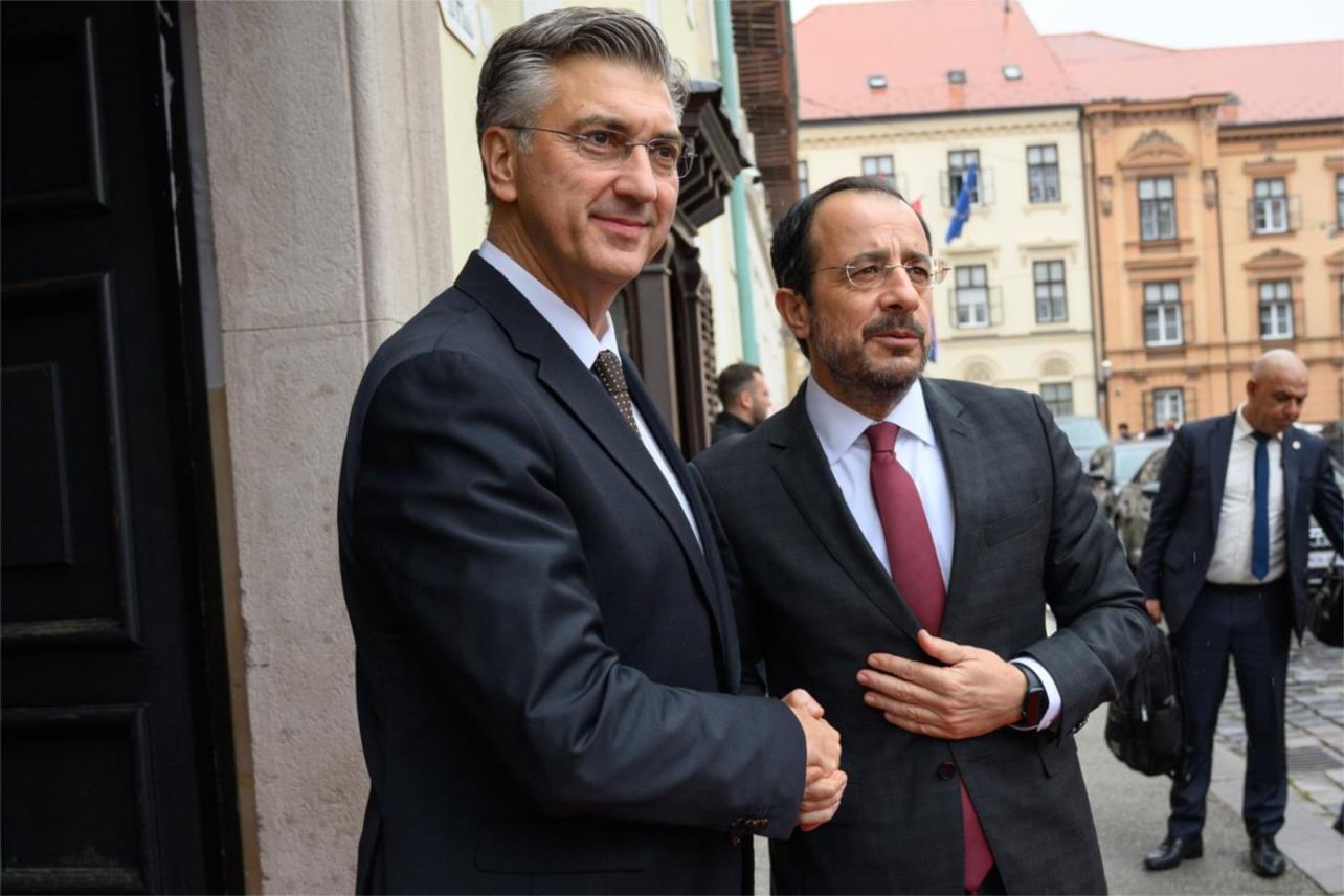 Hrvatska i Cipar dijele zajedničku viziju o europskim pitanjima Hrvatska i Cipar dijele zajedničku viziju o europskim pitanjima