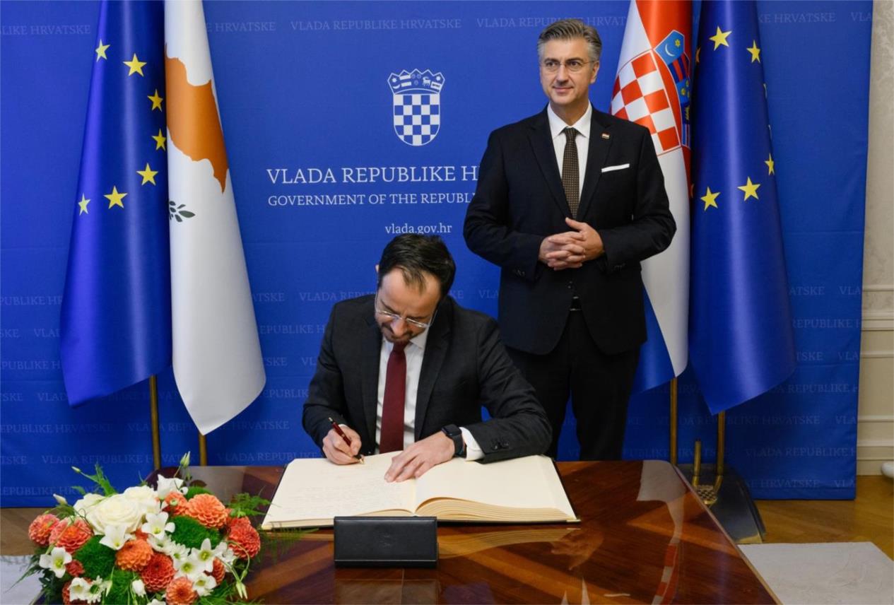 Hrvatska i Cipar dijele zajedničku viziju o europskim pitanjima Hrvatska i Cipar dijele zajedničku viziju o europskim pitanjima