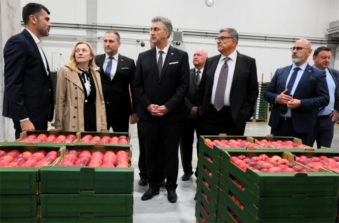 Otvoren Logističko-distributivni centar za voće u Križu Otvoren Logističko-distributivni centar za voće u Križu