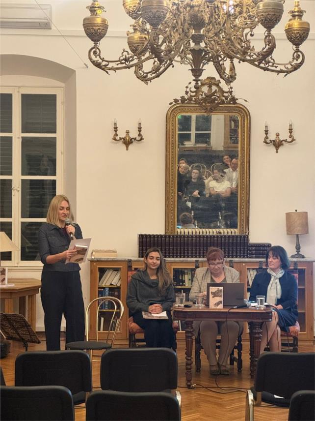 Jadranka Bagarić i Irena Bratičević predstavile latinske pjesme Đure Hidže Jadranka Bagarić i Irena Bratičević predstavile latinske pjesme Đure Hidže