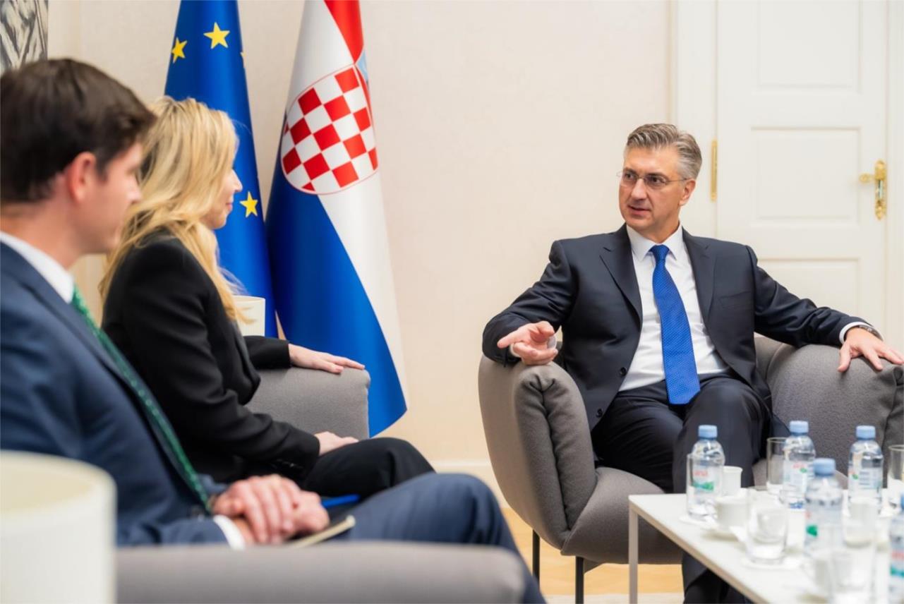 Plenković i McGraw: Ojačavanje odnosa Hrvatske i SAD-a