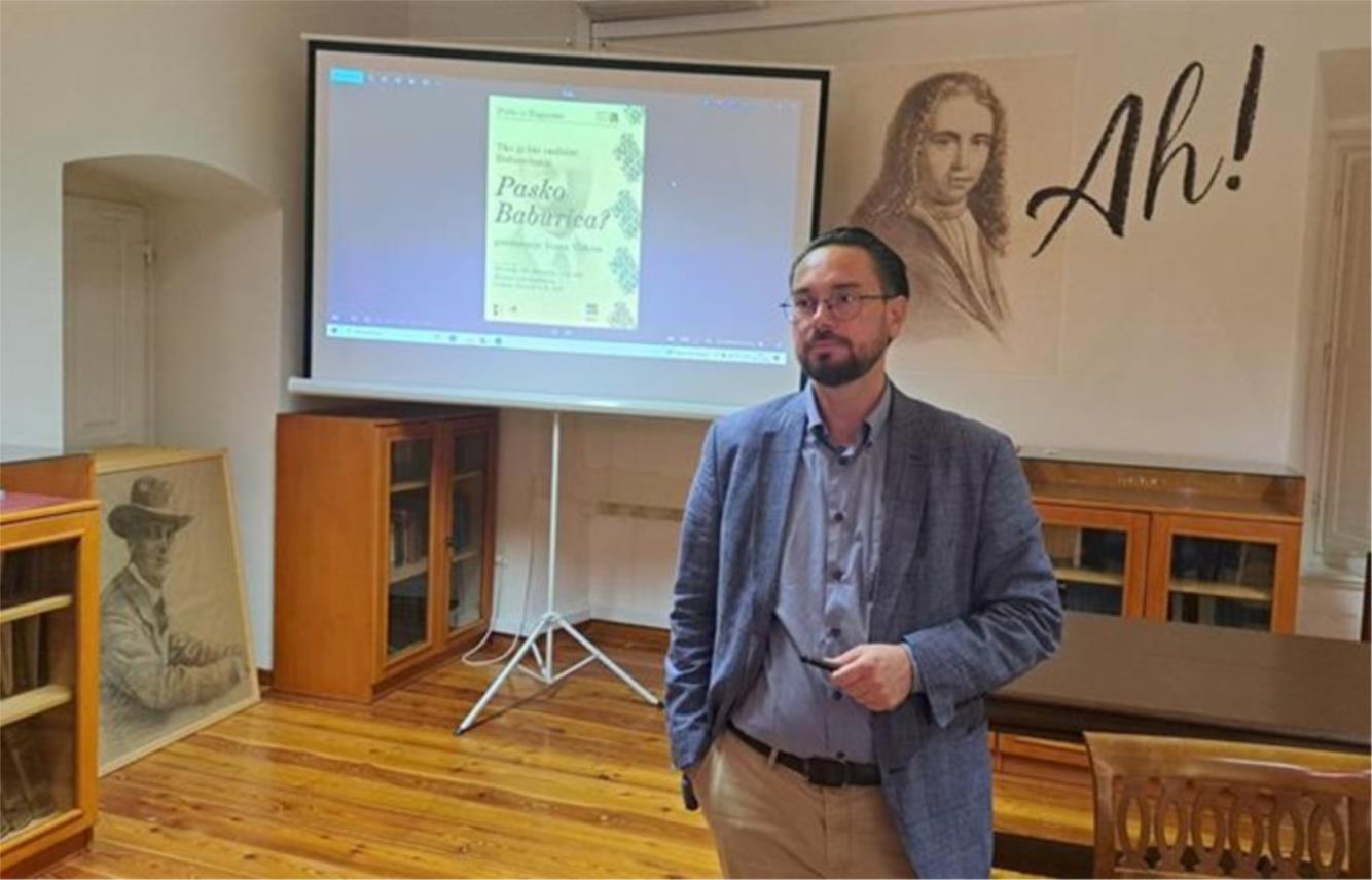 Ivan Viđen održao predavanje o Pasku Baburici