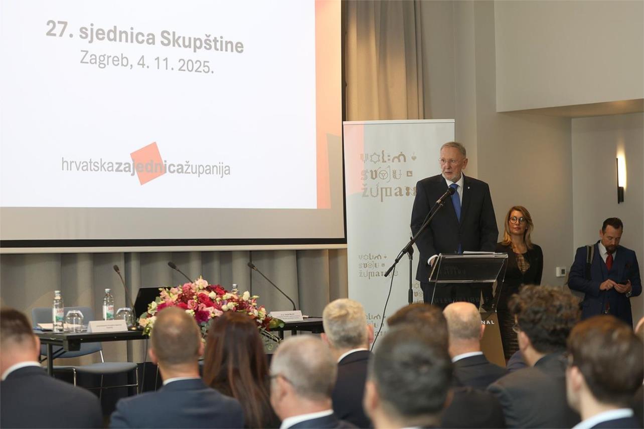 Danijel Marušić ponovno izabran za predsjednika Hrvatske zajednice županija