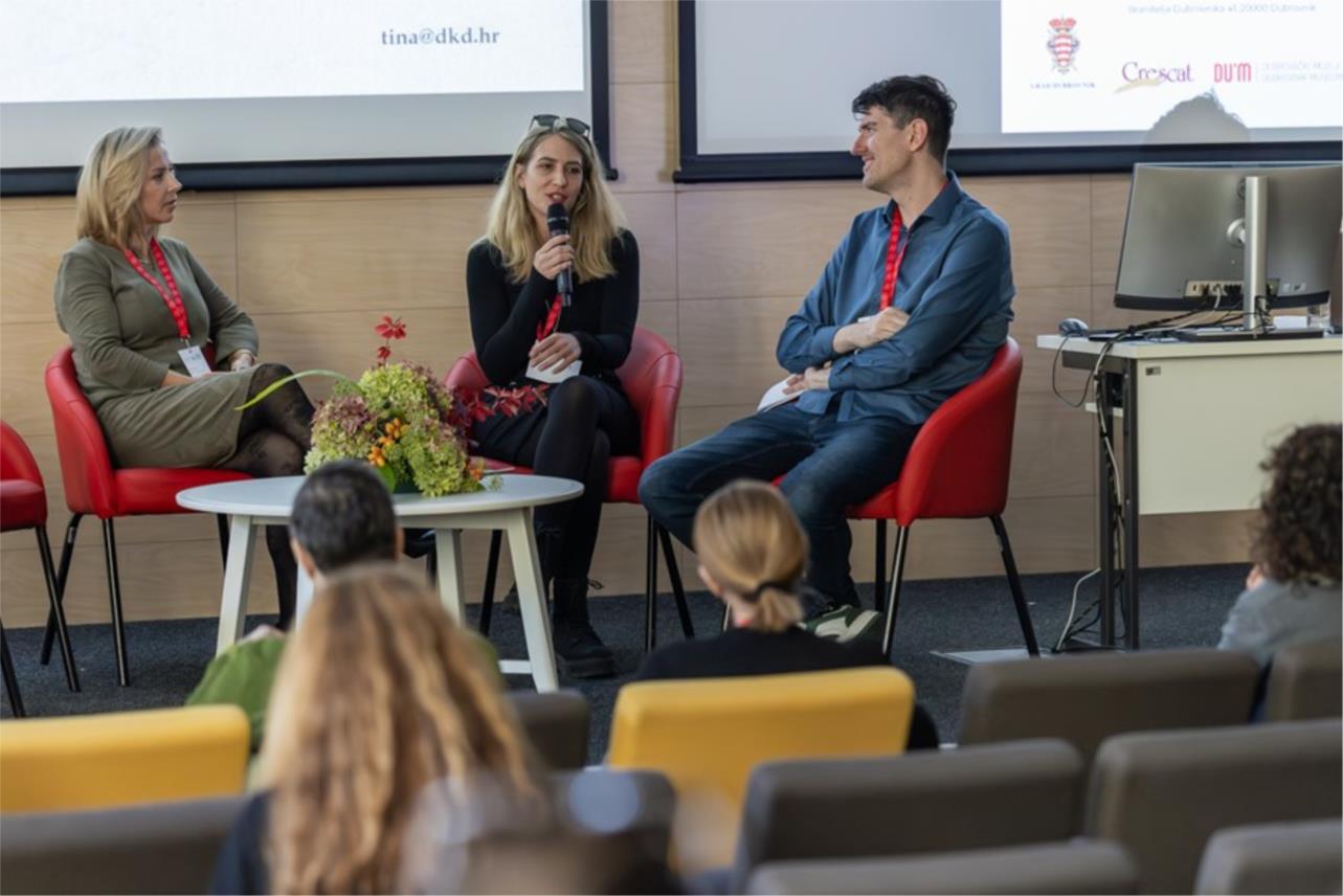 Tina Di Reda i Damjan Polić na 5. Susretima konzervatora-restauratora