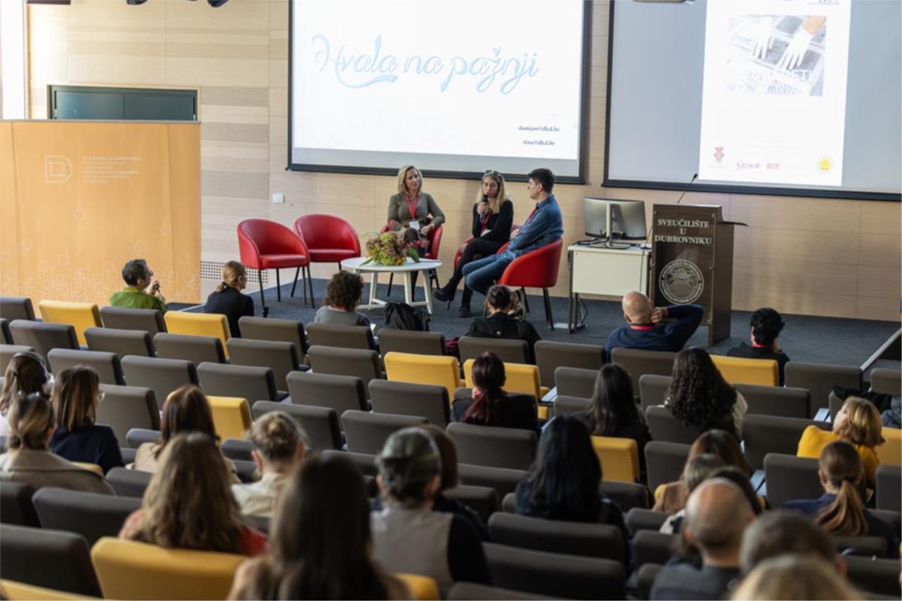 Tina Di Reda i Damjan Polić na 5. Susretima konzervatora-restauratora