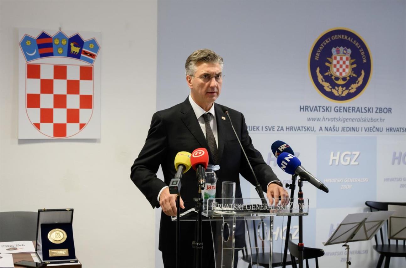 Plenković o važnosti jačanja obrambenih sposobnosti Hrvatske