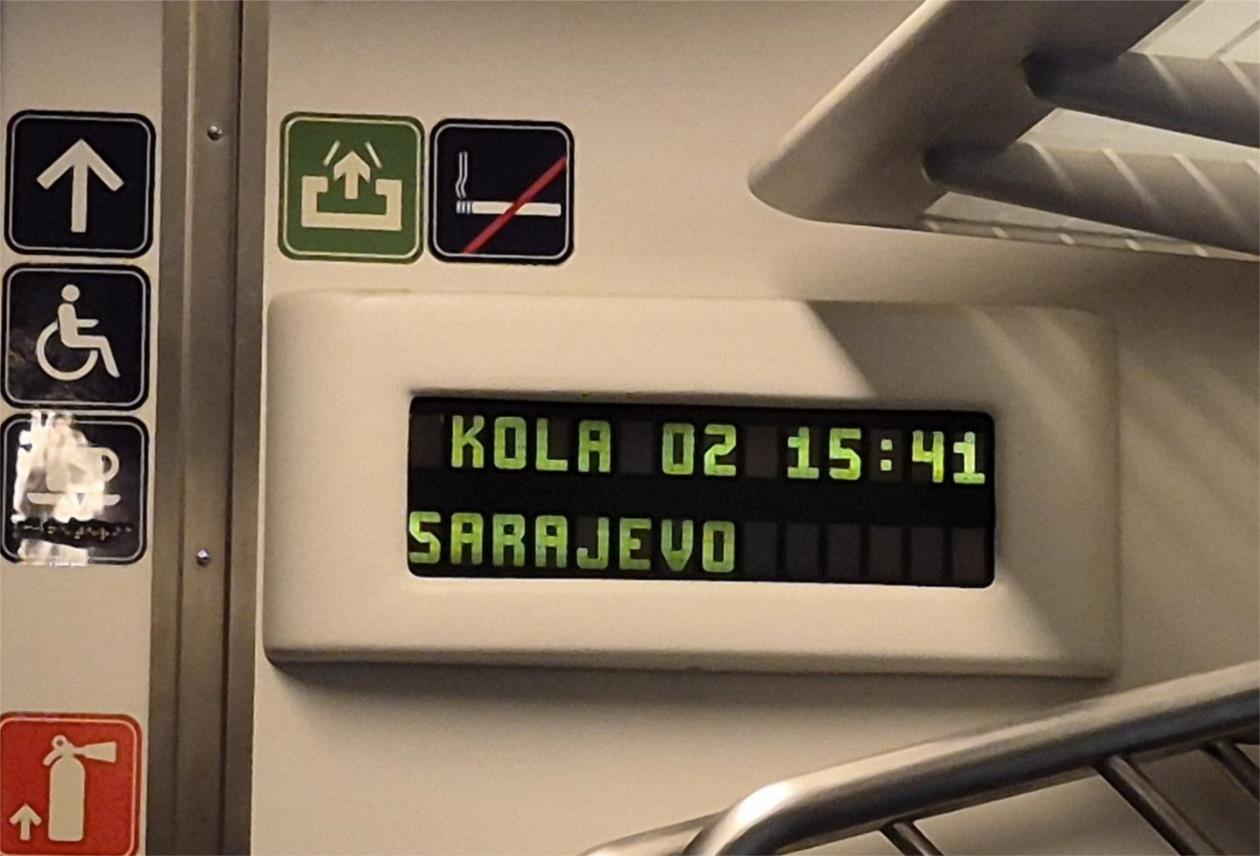 Župan Pezo u vlaku na novoj liniji iz Ploča