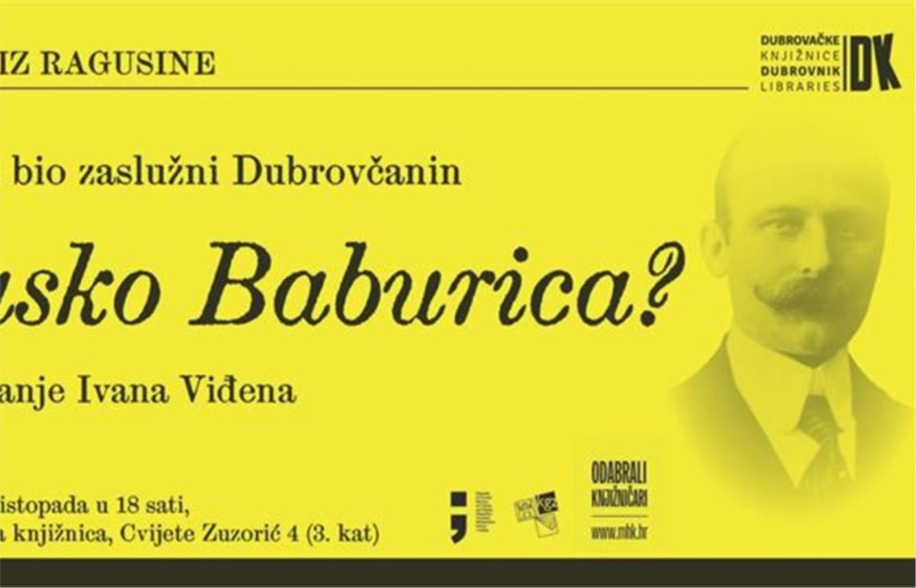 Predavanja i događanja u Dubrovačkim knjižnicama