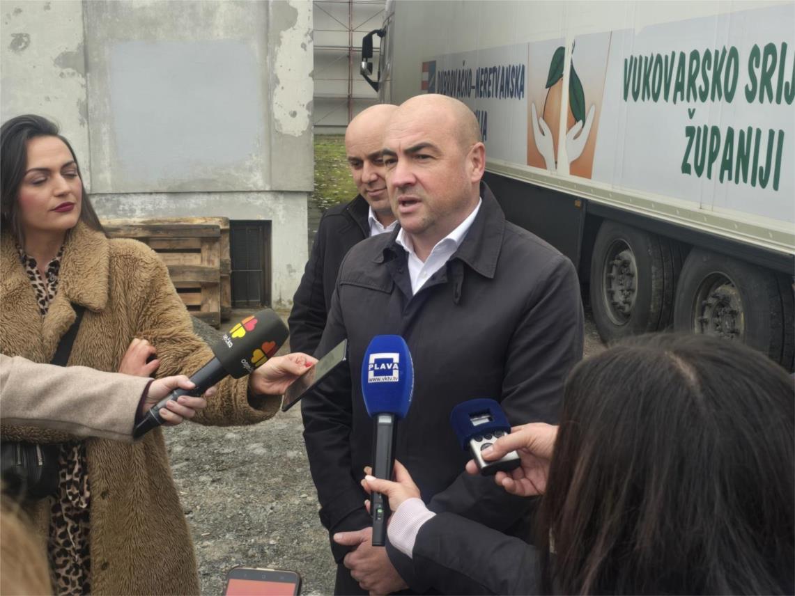 Dubrovačko-neretvanska županija donirala deset tona mandarina