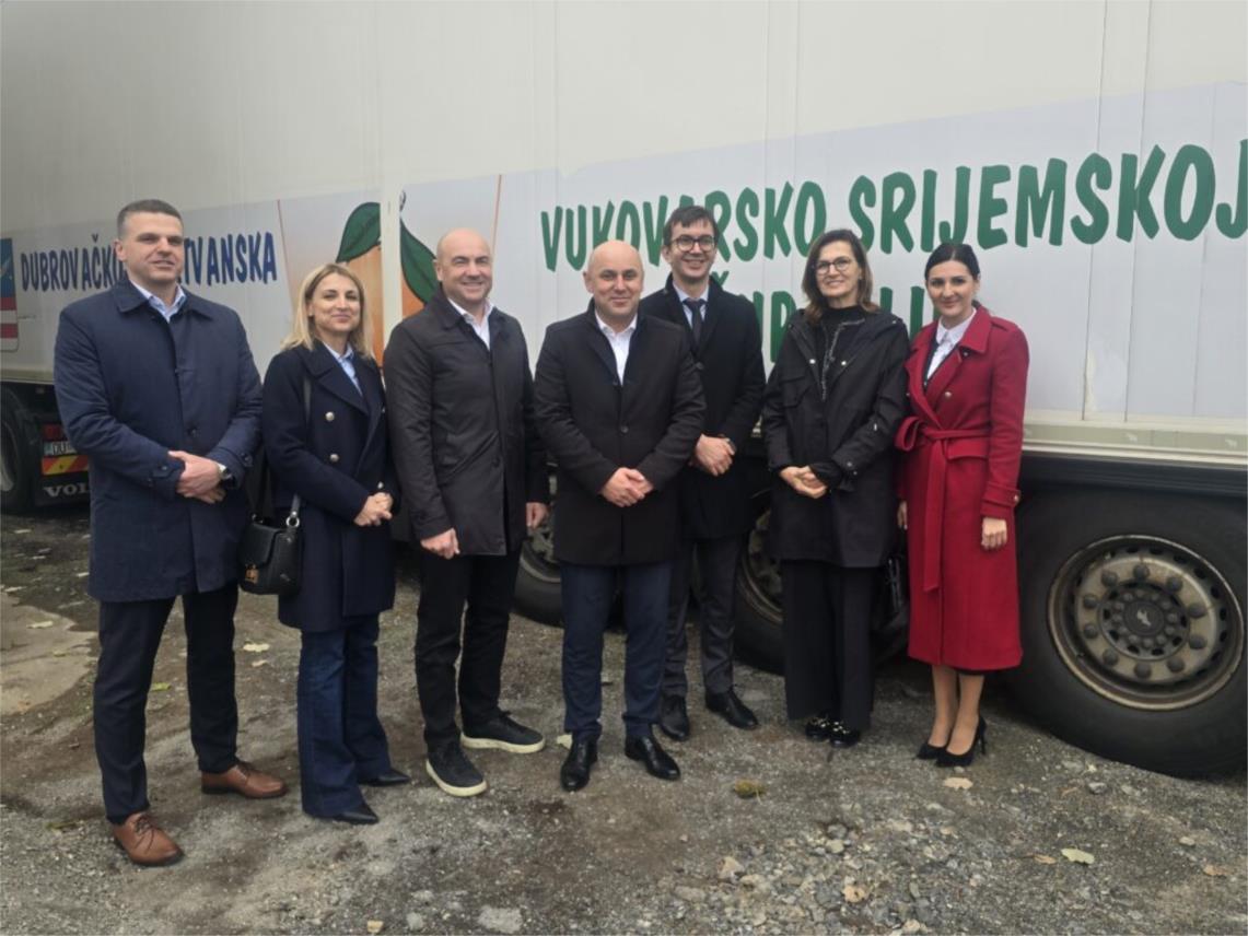 Dubrovačko-neretvanska županija donirala deset tona mandarina