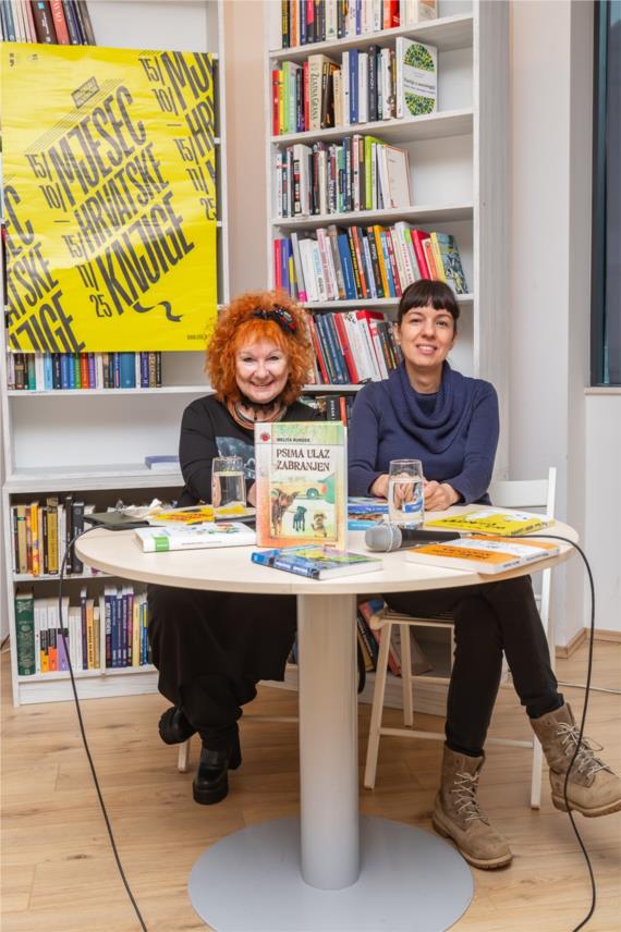 Osnovnoškolci uživali u razgovoru s Melitom Rundek