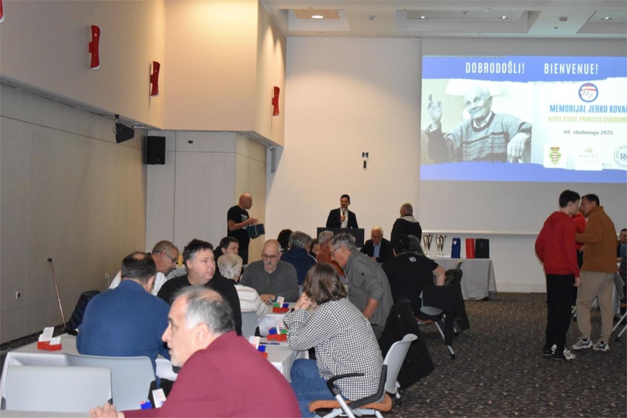 Održan 7. Memorijalni bridž turnir u Dubrovniku