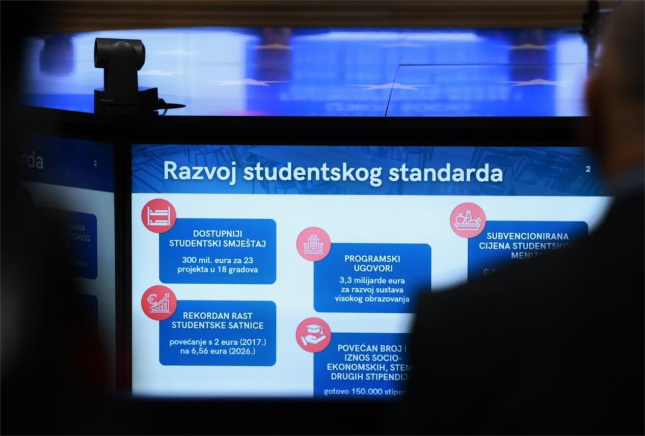 Vlada brine o studentima; Uručeni ugovori za proširenje kapaciteta studentskih domova