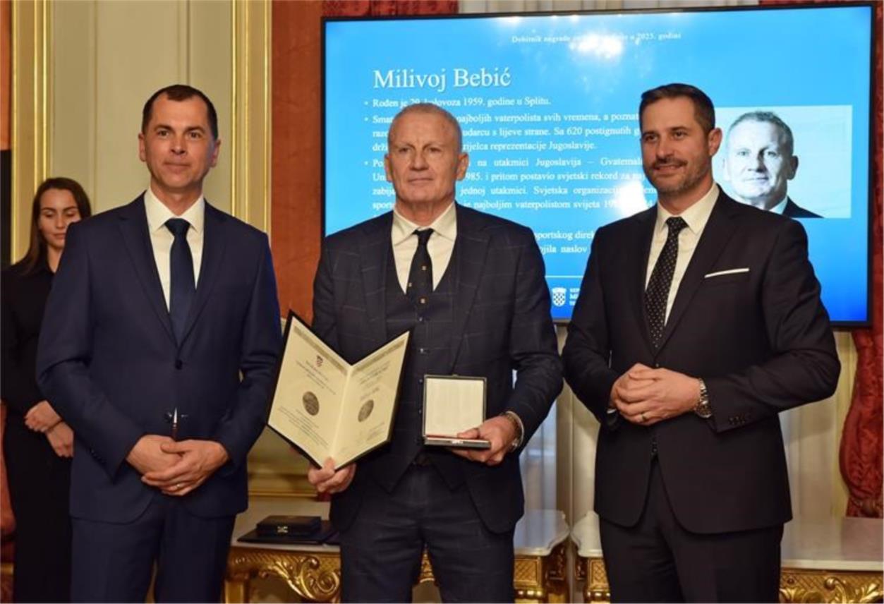 Ministar Glavina uručio Državne nagrade za sport Franjo Bučar