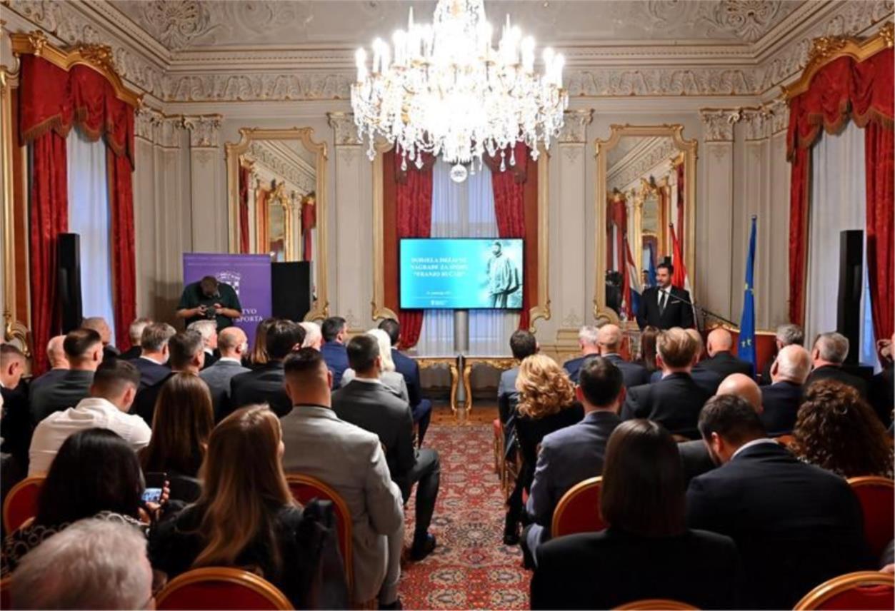 Ministar Glavina uručio Državne nagrade za sport Franjo Bučar