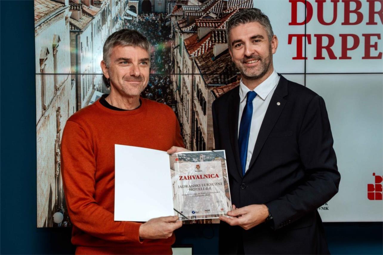 Zahvalnice za vrijednu donaciju Dubrovačke trpeze