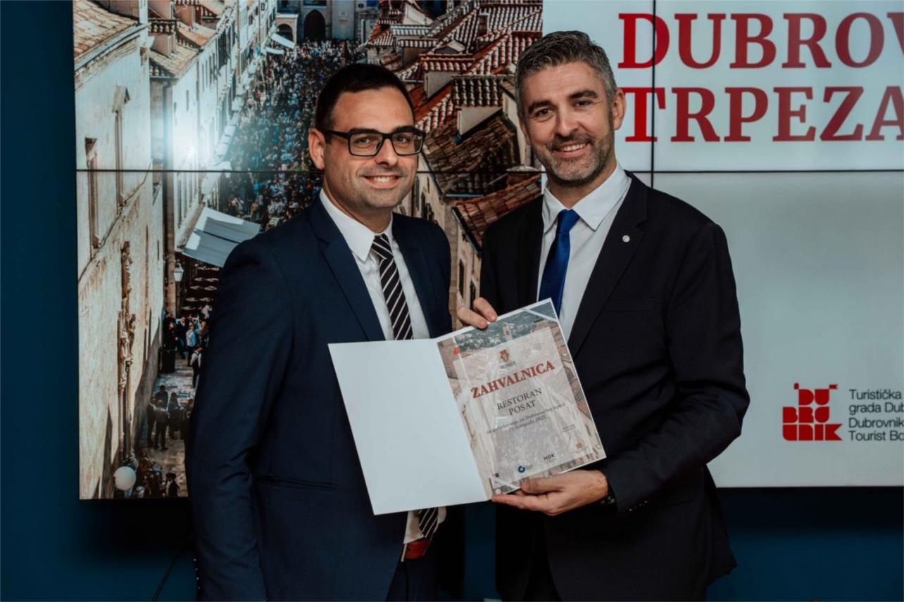 Zahvalnice za vrijednu donaciju Dubrovačke trpeze