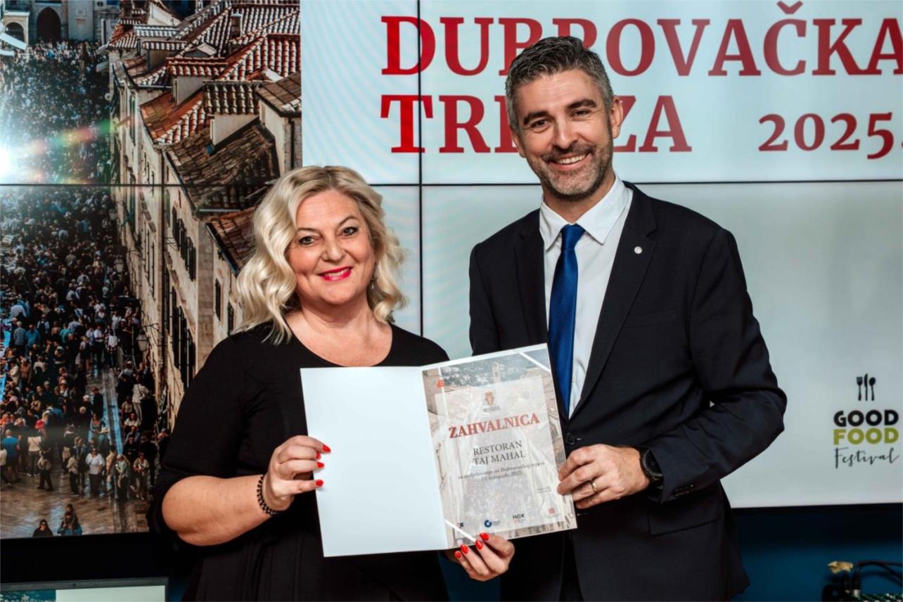 Zahvalnice za vrijednu donaciju Dubrovačke trpeze