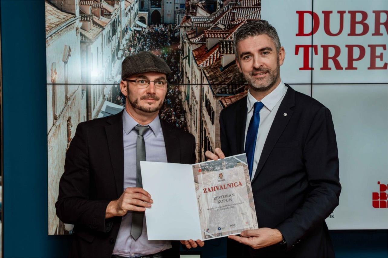 Zahvalnice za vrijednu donaciju Dubrovačke trpeze