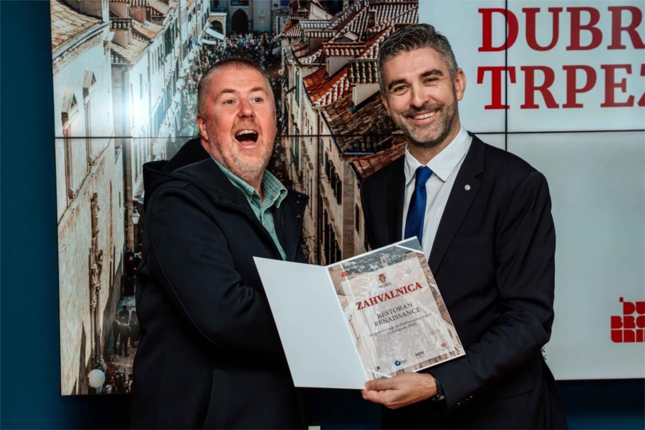 Zahvalnice za vrijednu donaciju Dubrovačke trpeze