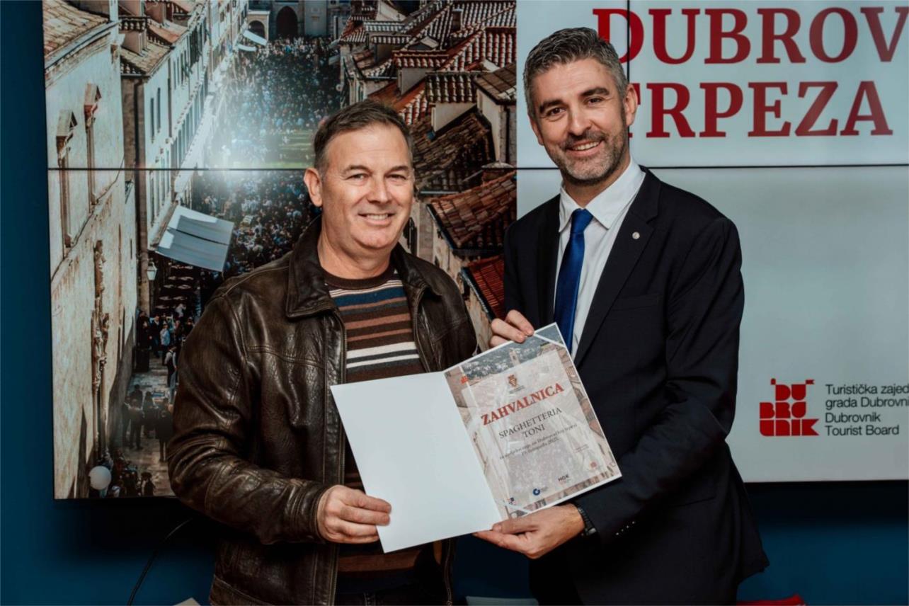 Zahvalnice za vrijednu donaciju Dubrovačke trpeze