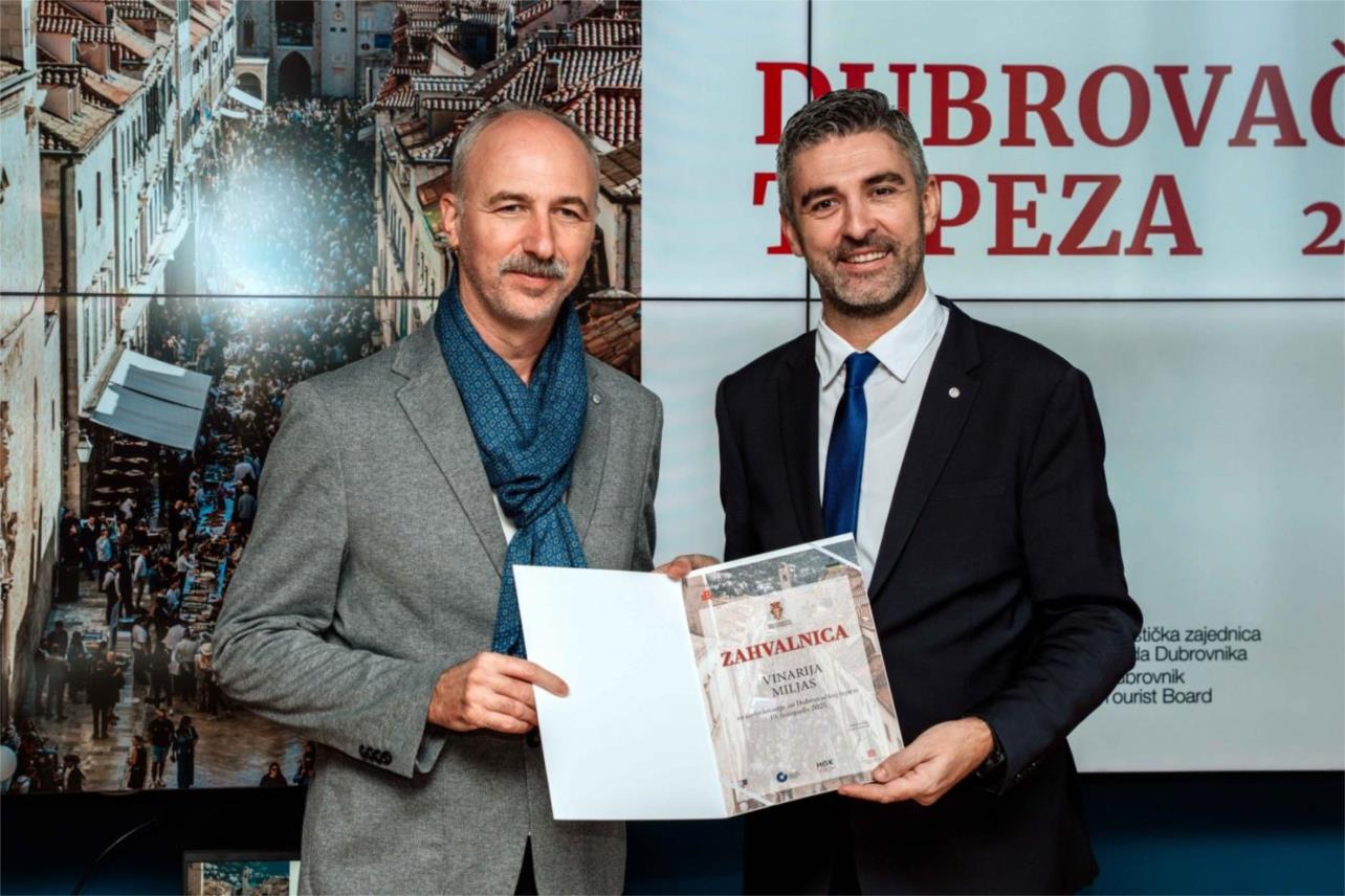 Zahvalnice za vrijednu donaciju Dubrovačke trpeze