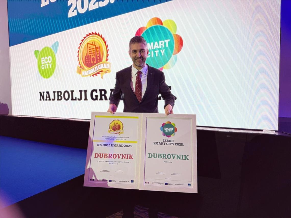 Dubrovnik ponovo najbolji Smart City grad