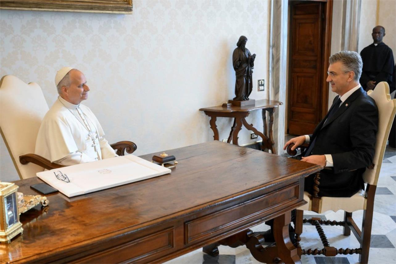 Premijer Plenković o susretu sa Svetim Ocem: Papa u odličnoj formi