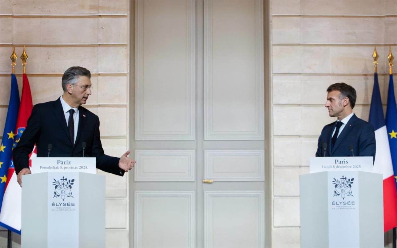 Plenković i Macron jačaju hrvatsko-francusko partnerstvo