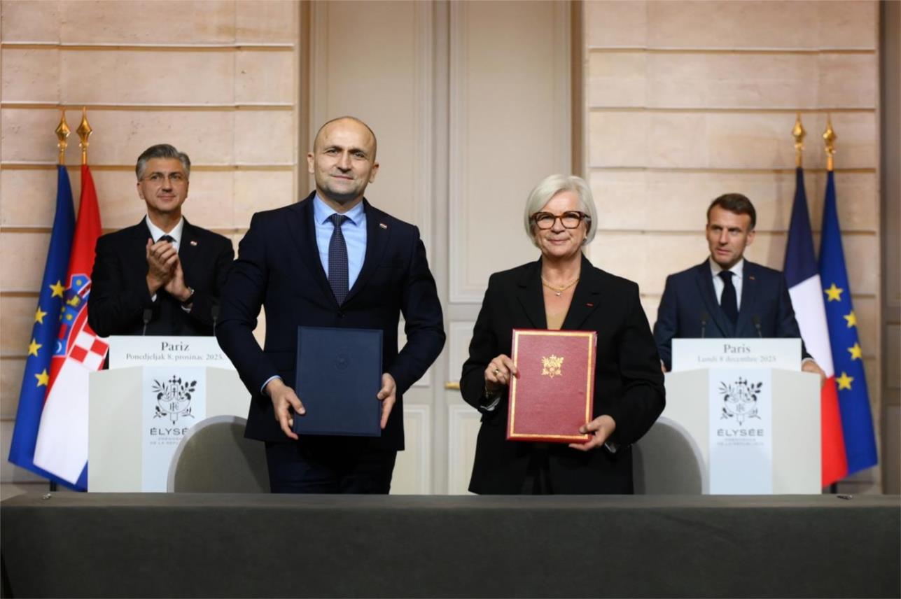 Plenković i Macron jačaju hrvatsko-francusko partnerstvo
