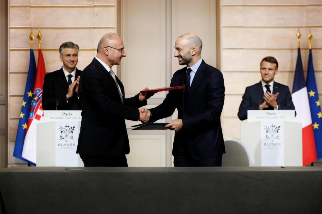 Plenković i Macron jačaju hrvatsko-francusko partnerstvo