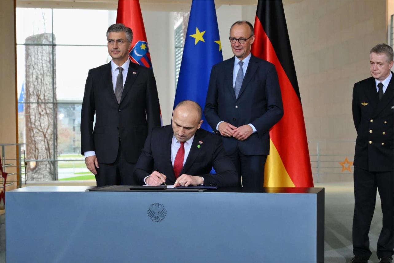 Plenković i Merz: Jačanje savezništva Hrvatske i Njemačke