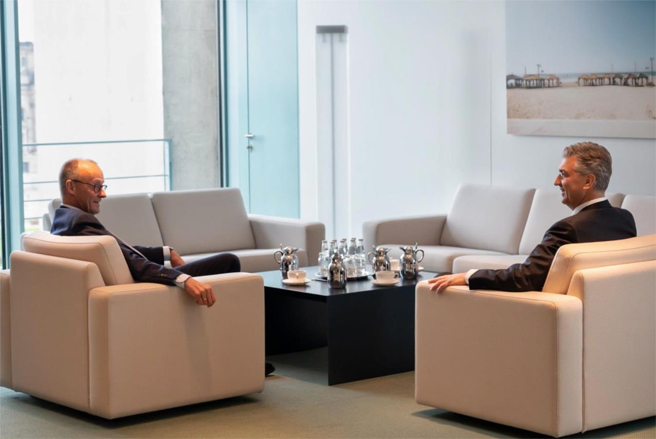 Plenković i Merz: Jačanje savezništva Hrvatske i Njemačke