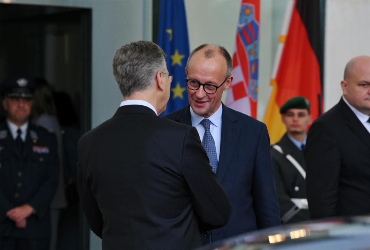 Plenković i Merz: Jačanje savezništva Hrvatske i Njemačke