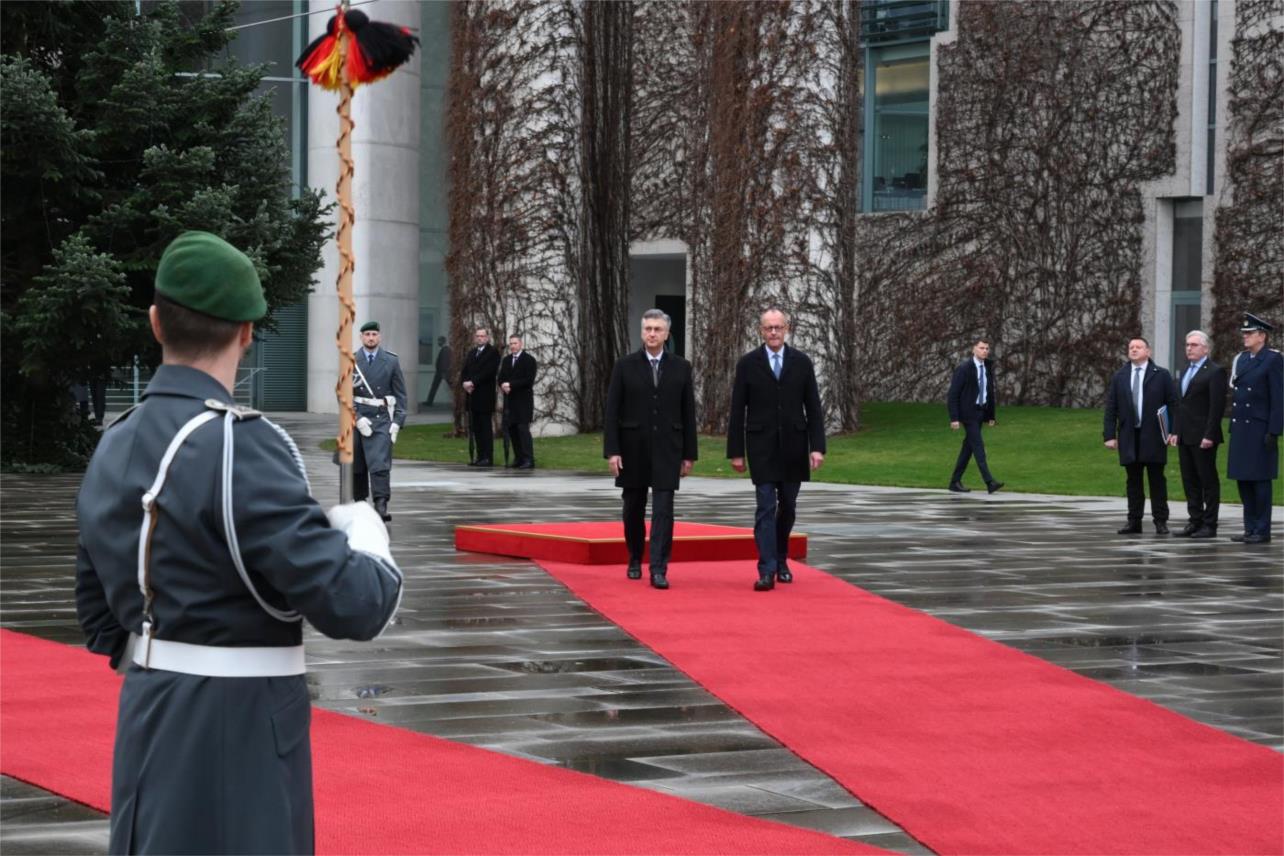 Plenković i Merz: Jačanje savezništva Hrvatske i Njemačke