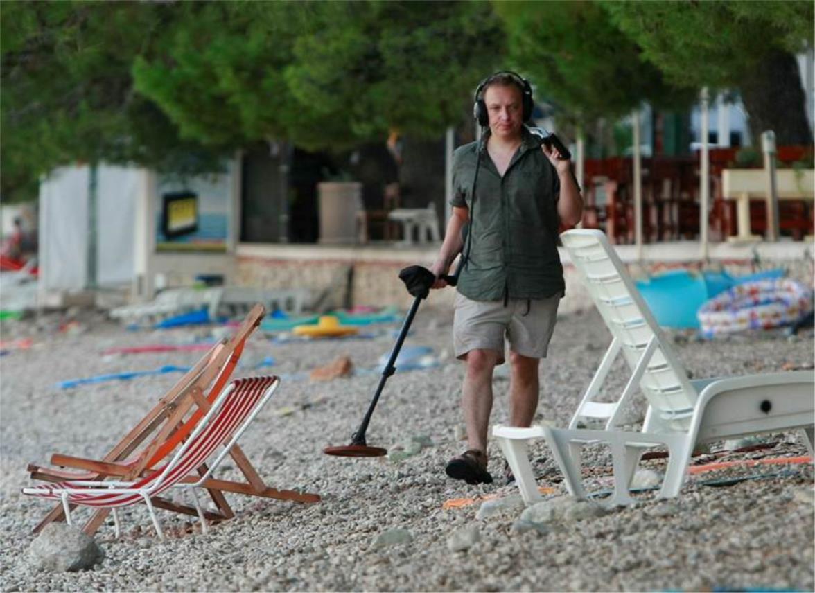 Češki turist u Makarskoj