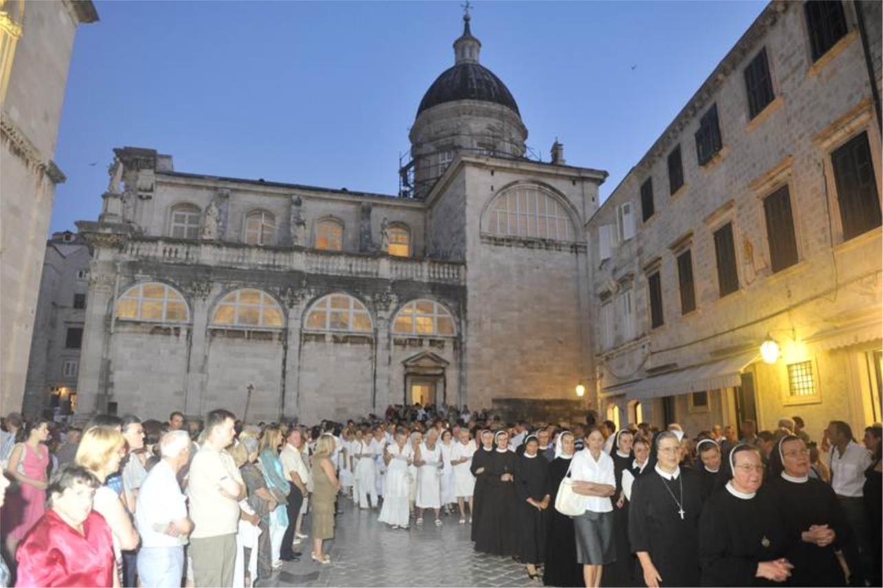 Procesija Velika Gospa Dubrovnik 2011