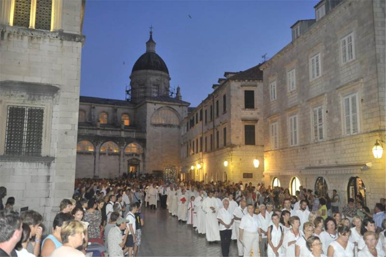 Procesija Velika Gospa Dubrovnik 2011