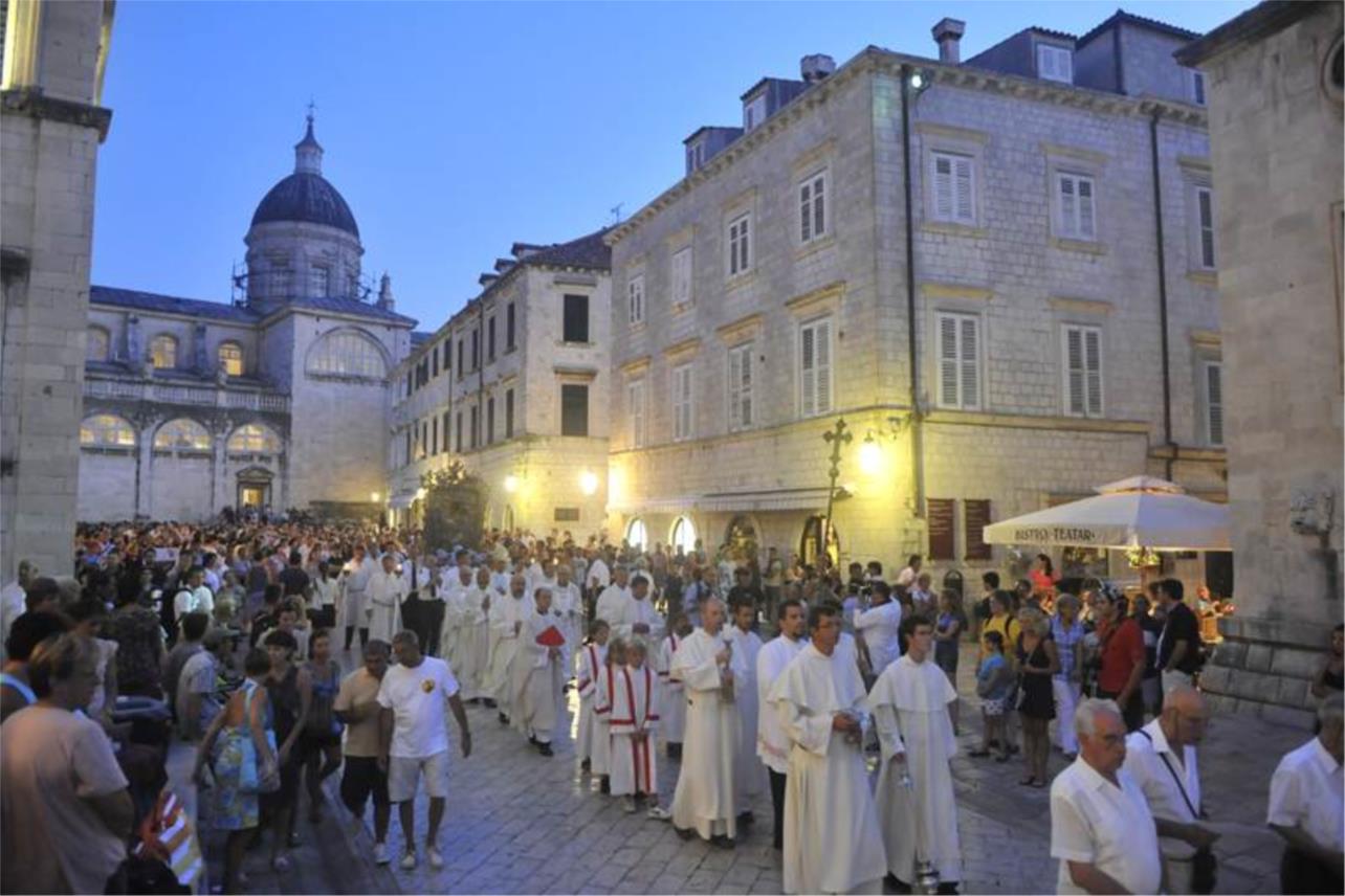 Procesija Velika Gospa Dubrovnik 2011