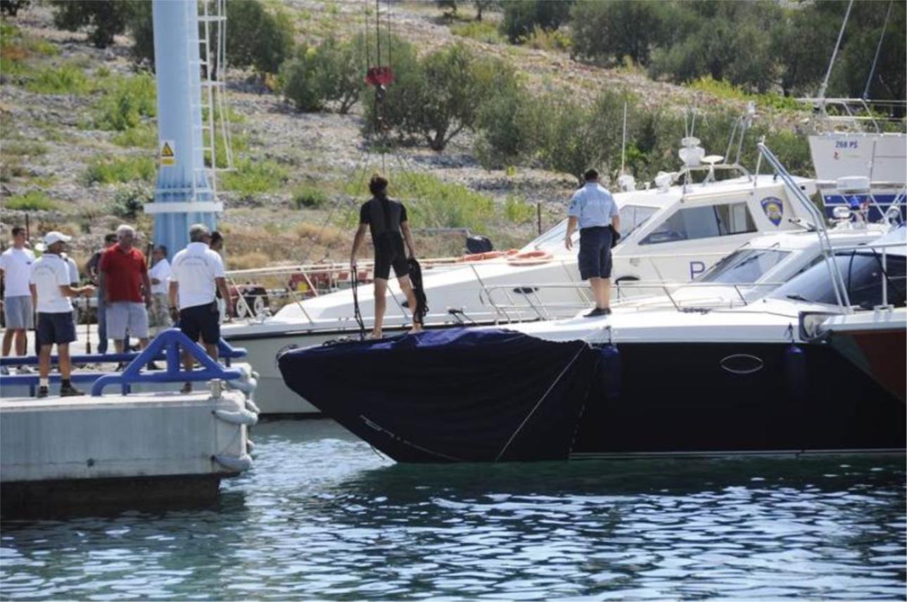 Gliser Tomislava Horvatinčića nakon nesreće je dovezen u marinu Kremik