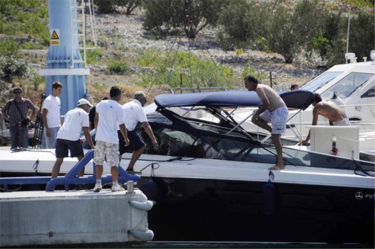 Gliser Tomislava Horvatinčića nakon nesreće je dovezen u marinu Kremik