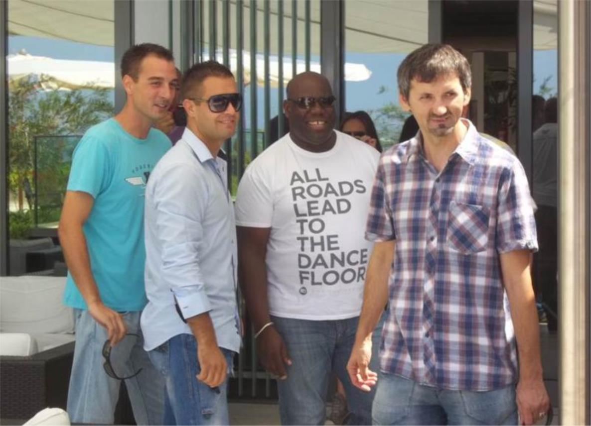 Carl Cox na konferenciji za novinare u Valamar Lacroma Resortu