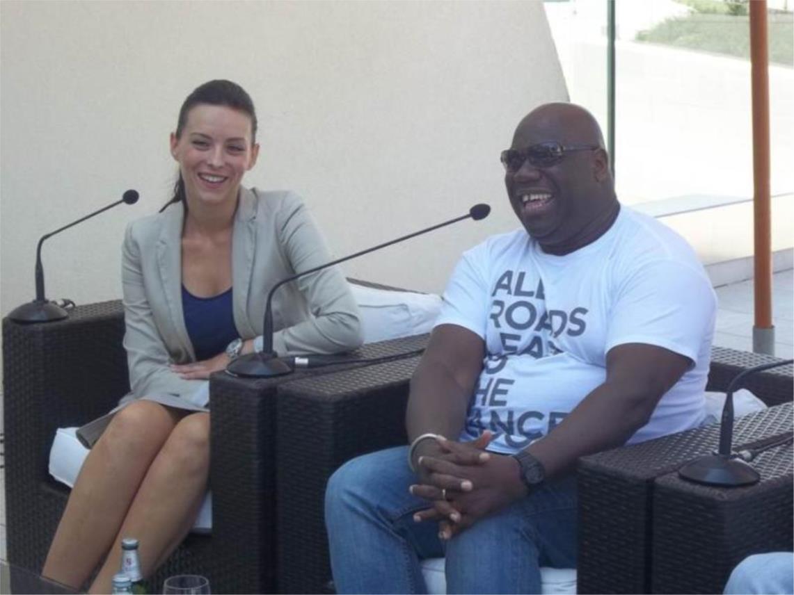 Glasnogovornica Valamar Lacroma Resorta Nike Labaš i Carl Cox