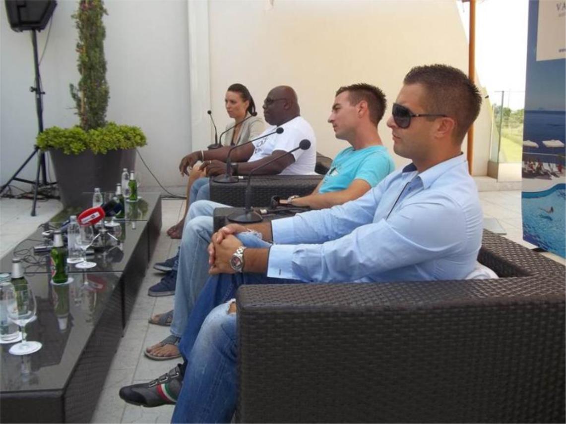 Carl Cox na konferenciji za novinare u Valamar Lacroma Resortu