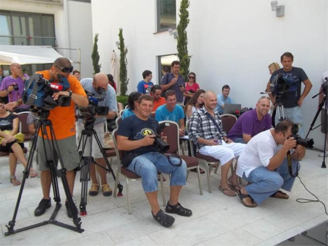 Carl Cox na konferenciji za novinare u Valamar Lacroma Resortu