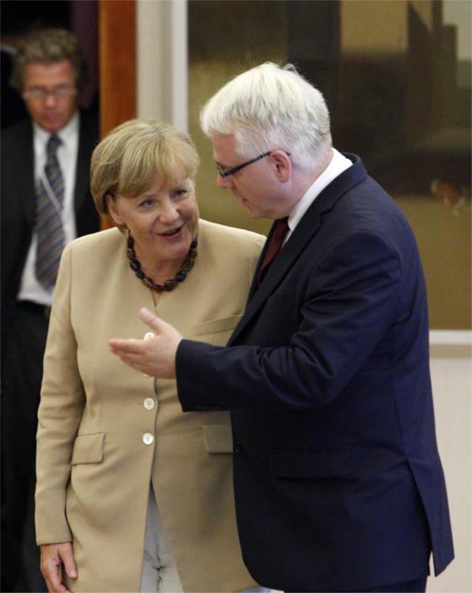 Angela Merkel u Zagrebu