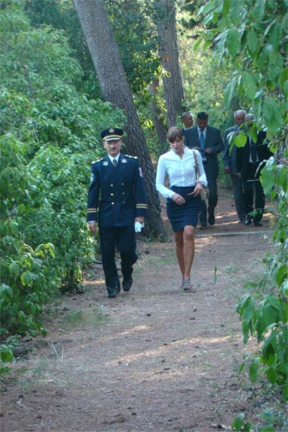 Polaganje vijenaca na Daksi