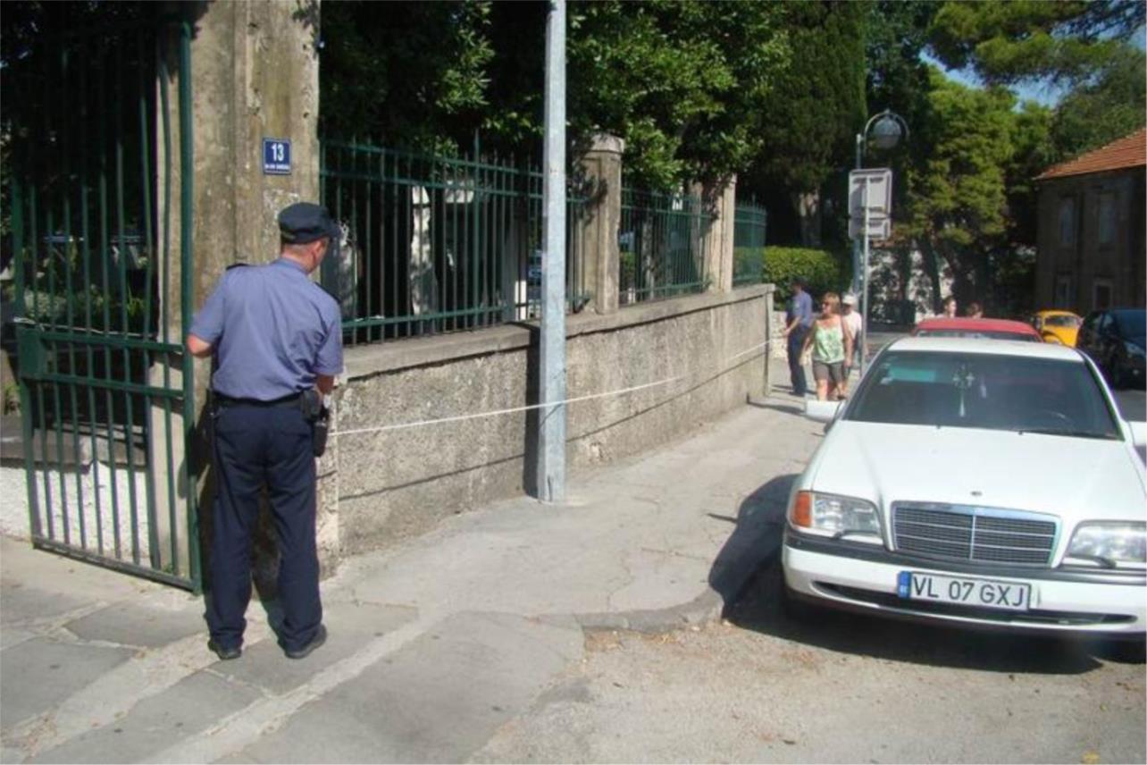 Policija - prometna nesreća kod Villa Palme