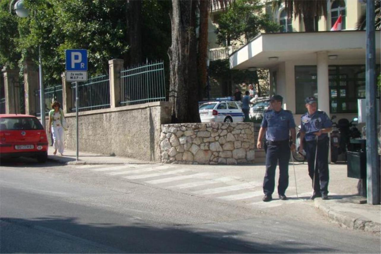 Policija - prometna nesreća kod Villa Palme